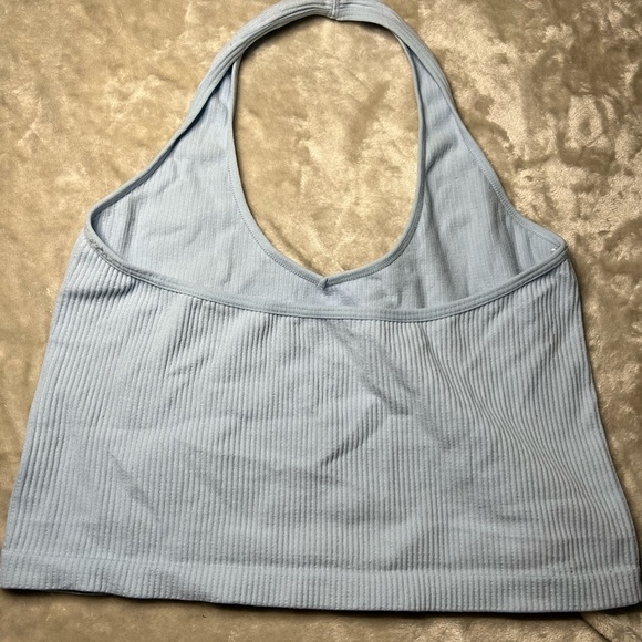 Light Blue Halter Top - Picture 2 of 3